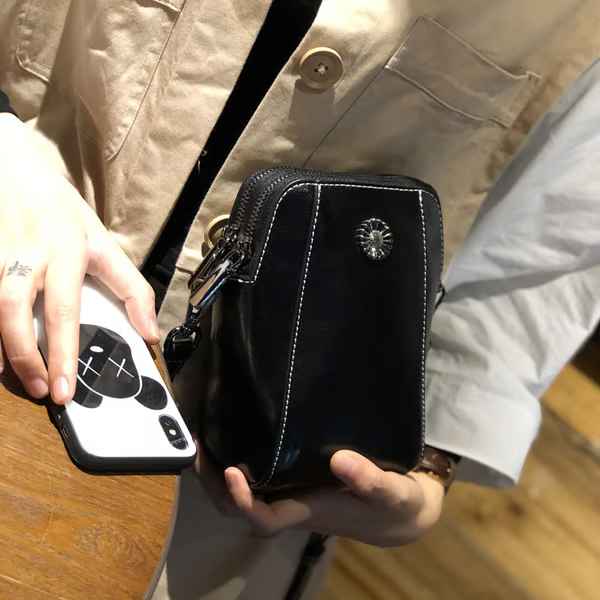 Women’s Soft Leather-Look Phone Crossbody Bag