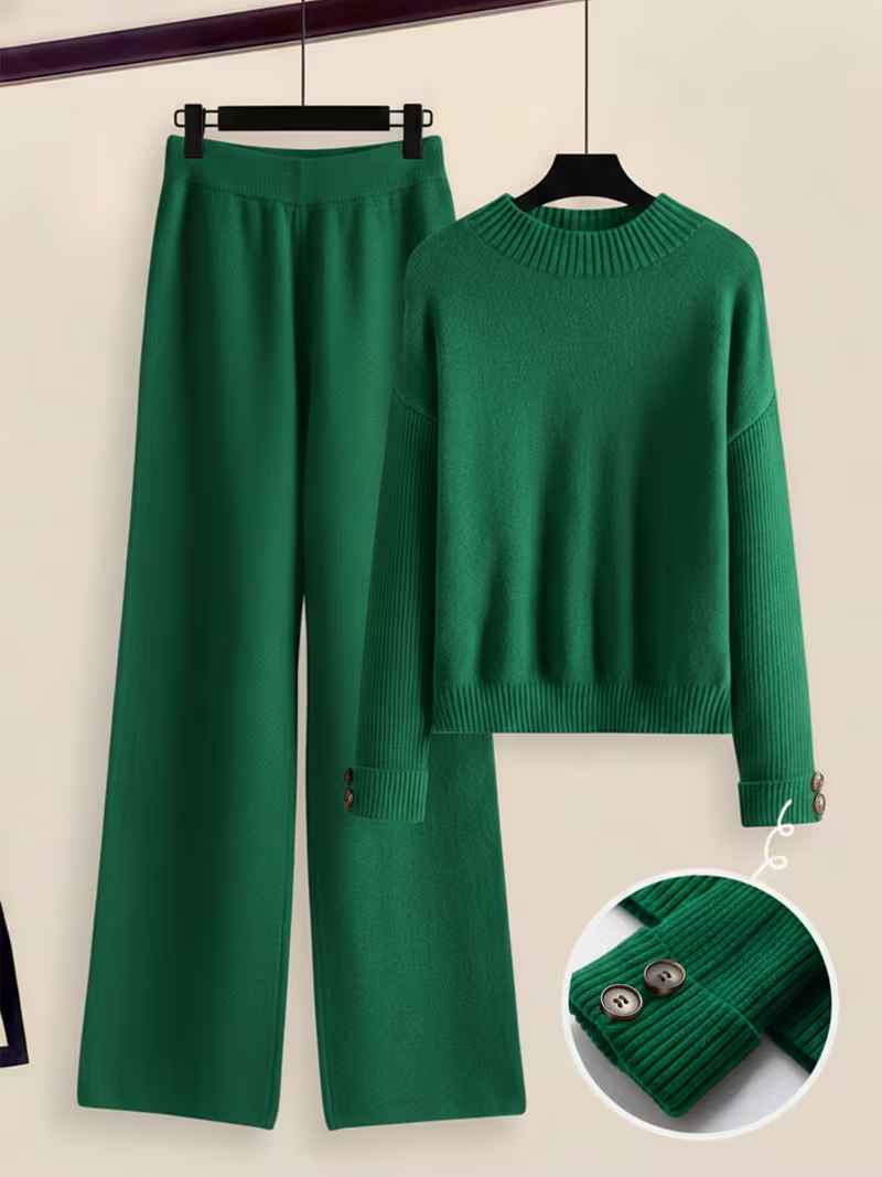 Women’s Side-Stripe Knit Lounge Co-Ord Set