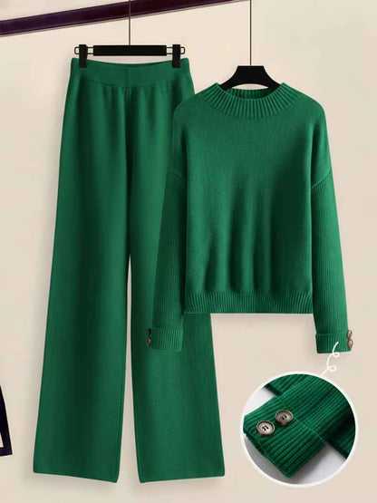 Women’s Side-Stripe Knit Lounge Co-Ord Set