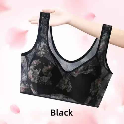 Women’s Ice Silk Lace Cooling Comfort Bra