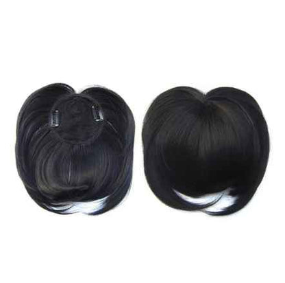 Breathable Human Hair Natural-Look Crop Topper