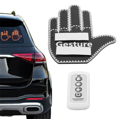 LED Gesture Display Car Window Sign