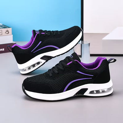 Women’s Mesh Air-Cushion Walking Trainers