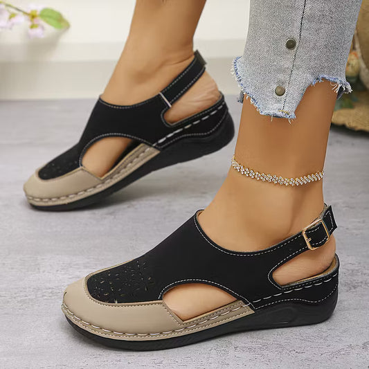 Women's Cut-Out Slingback Sandals