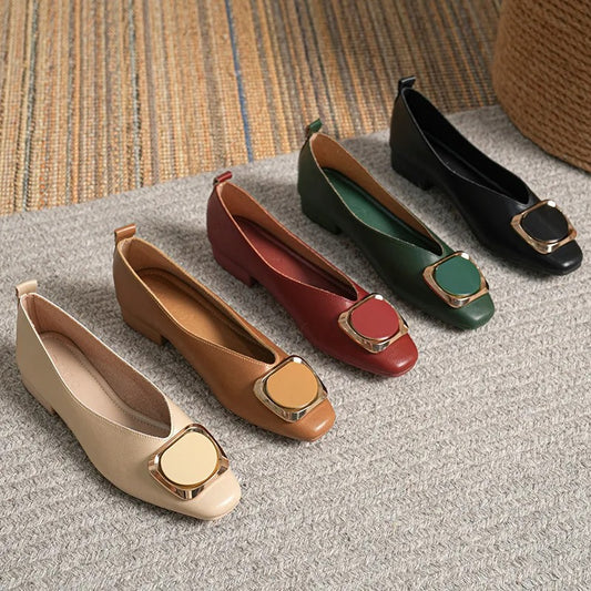 Women’s Leather-Look Flats