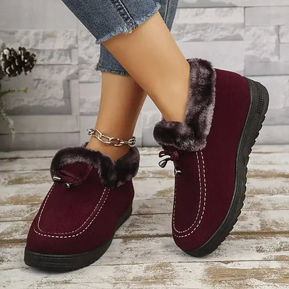 Women’s Wool-Lined Non-Slip Winter Shoes