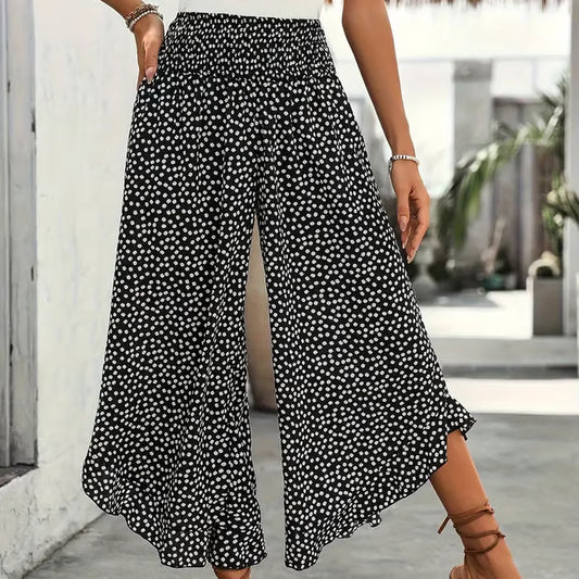 Women’s Flowy Wide-Leg Trousers