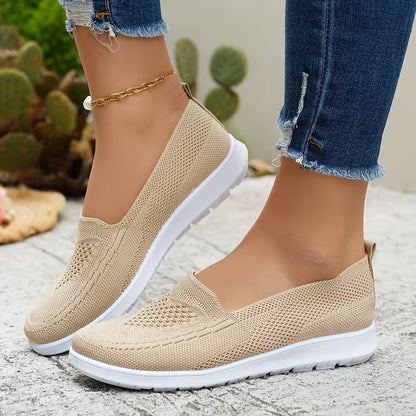 Women’s Slip-On Knit Walking Shoes
