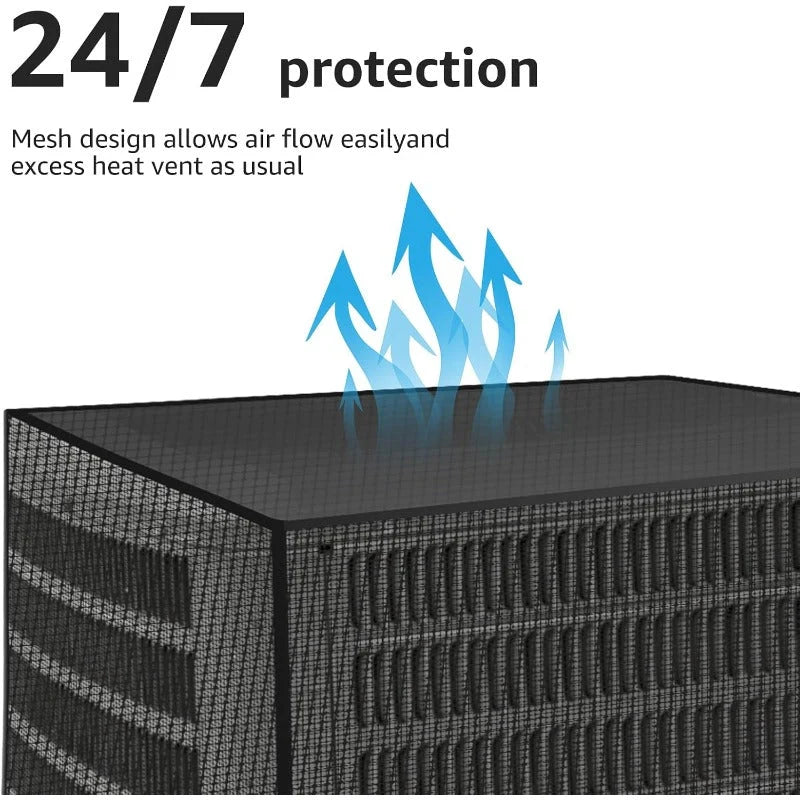Breathable Mesh Outdoor Air Conditioner Cover