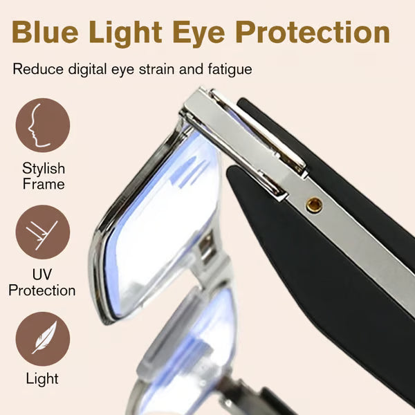 Compact Foldable Reading Glasses with Case