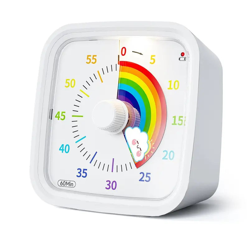 60-Minute Visual Countdown Timer