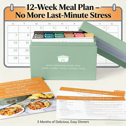 Meal Planning Kit with Photo Recipe Cards