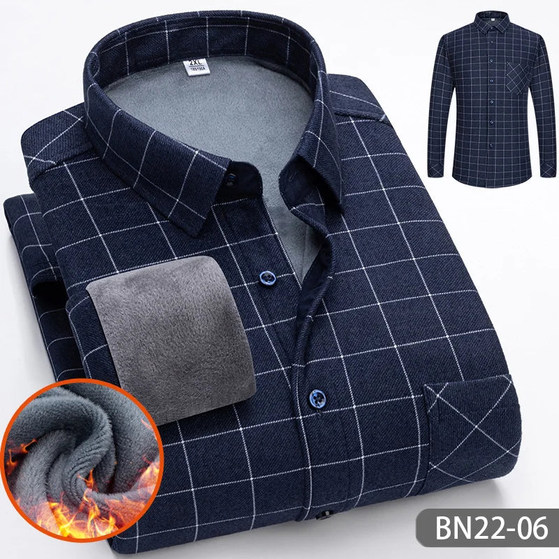 Men’s Fleece-Lined Thermal Shirt