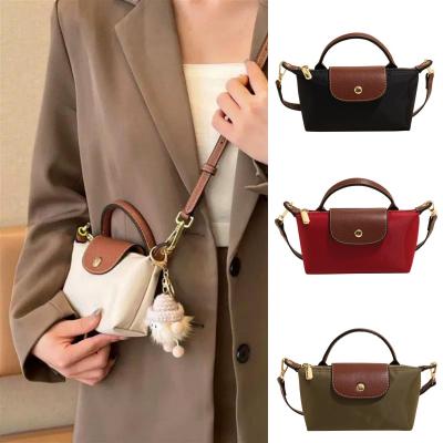 Women’s Mini Two-Tone Dumpling Crossbody Bag