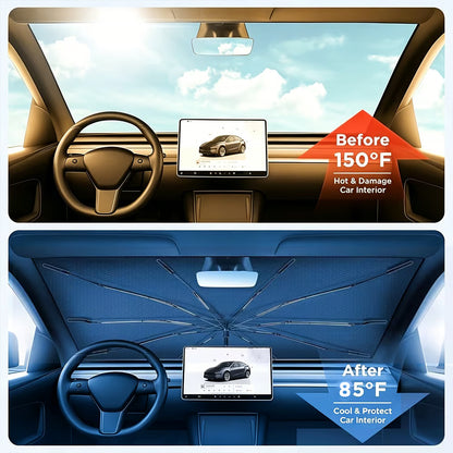 Car Windshield Sun Shade Umbrella