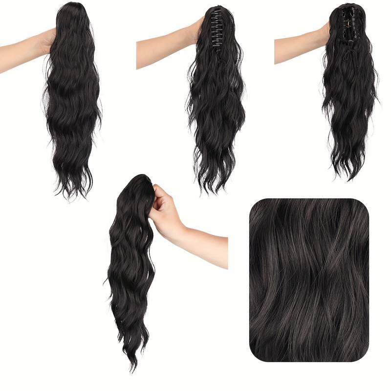 Women’s Water Wave Clip-In Ponytail Extension