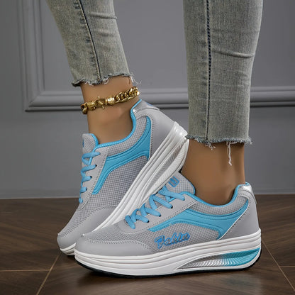 Women’s Breathable Chunky Sole Support Trainers
