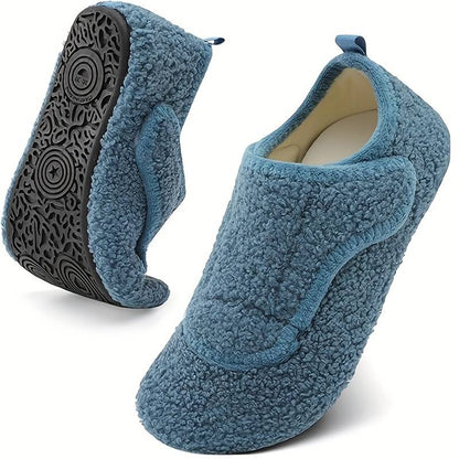Women’s Wide Fit Adjustable Warm House Slippers