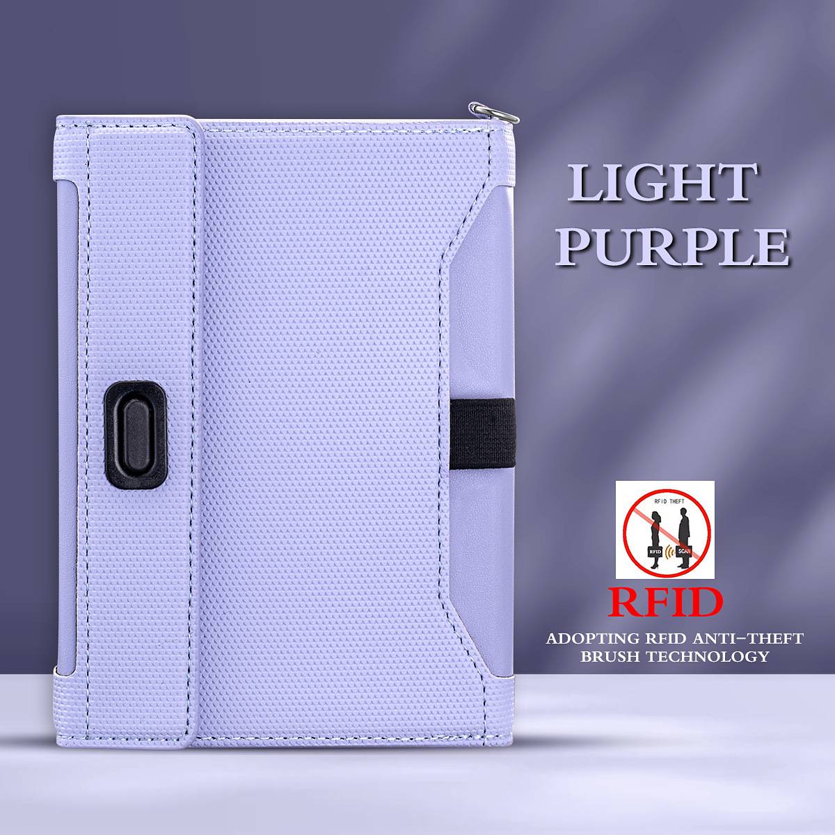RFID Travel Passport & Document Organizer Wallet