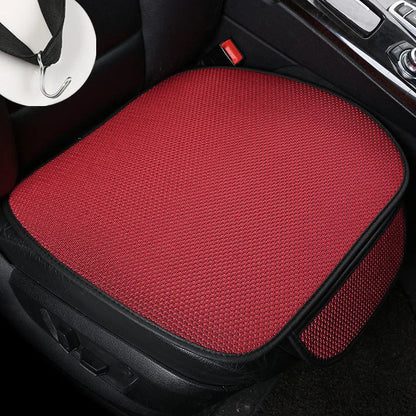 Ice Silk Cooling Car Seat Cushion Set