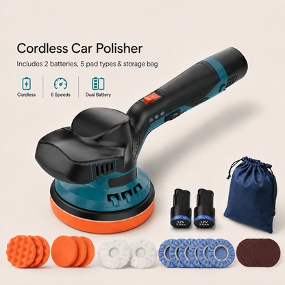 Cordless Dual-Action Car Polisher