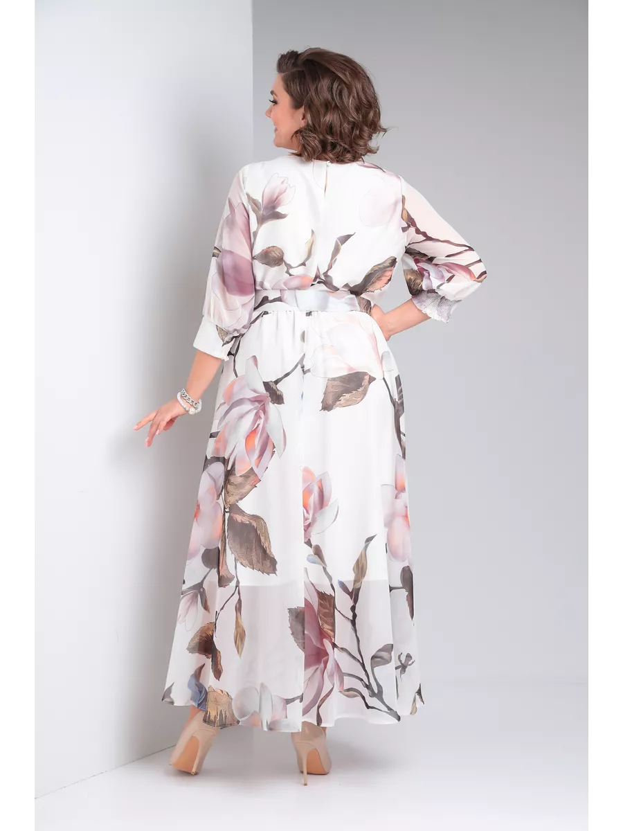 Elegant Floral Maxi Dress