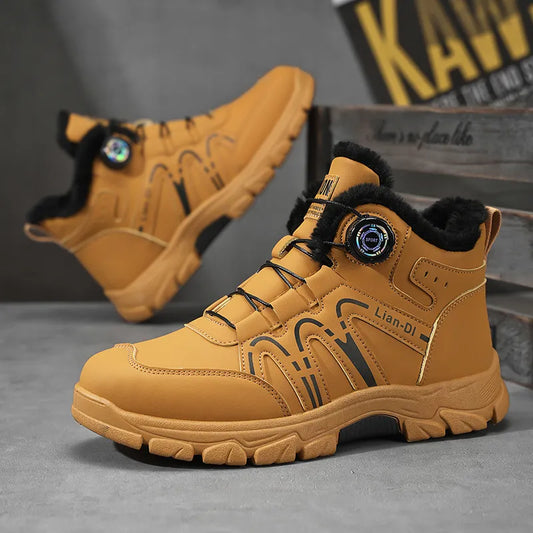 Men’s Waterproof Grip Winter Work Trainers