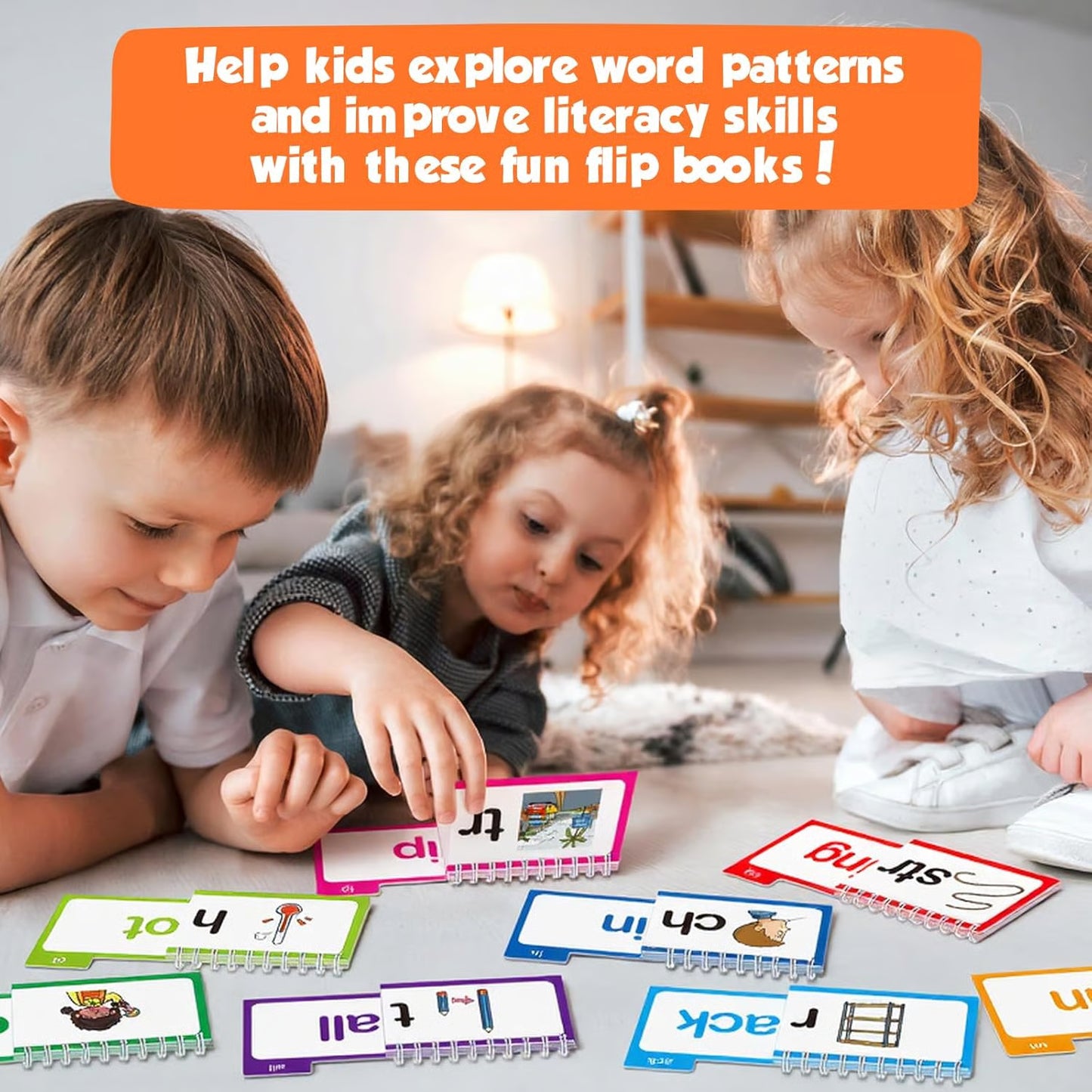 30-Piece Read and Rhyme Flip-Book Set