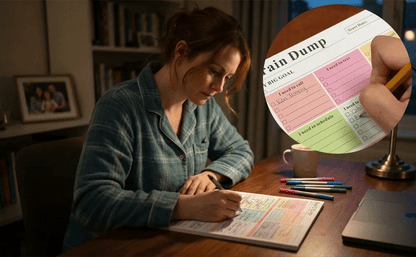 Daily Brain Dump Planning Pad