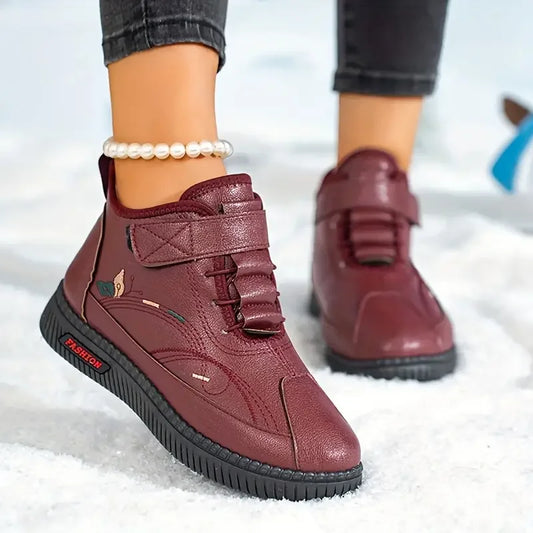 Women's anti-slip lightweight snow boots