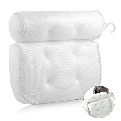 Bath Neck and Back Support Cushion