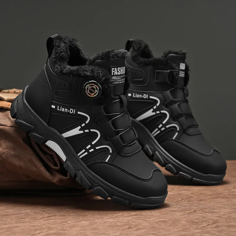 Men’s Waterproof Grip Winter Work Trainers