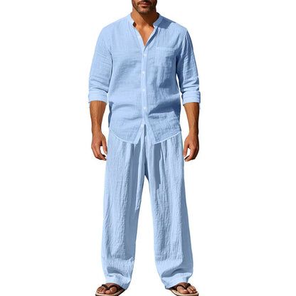 Men’s Relaxed Shirt and Trousers Set