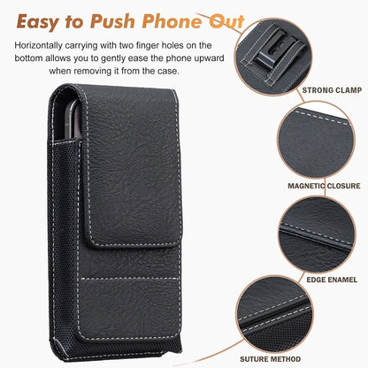 Men's Multi-Pocket Belt Phone Pouch
