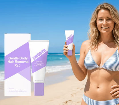 Gentle Cream and Mousse Hair Removal Kit
