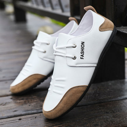 Men's Leather-Look Driving Shoes