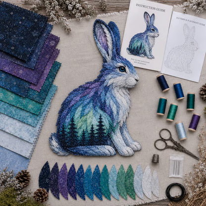 Northern Lights Wildlife DIY Patchwork Kit