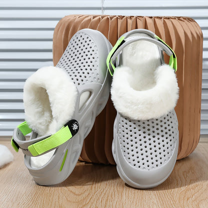 Ventilated Plush Lined Clogs
