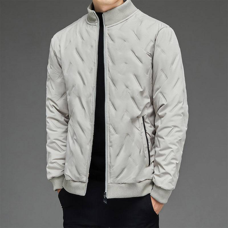 Men's Winter Casual Thickened Warm Stand-Up Collar Jacket