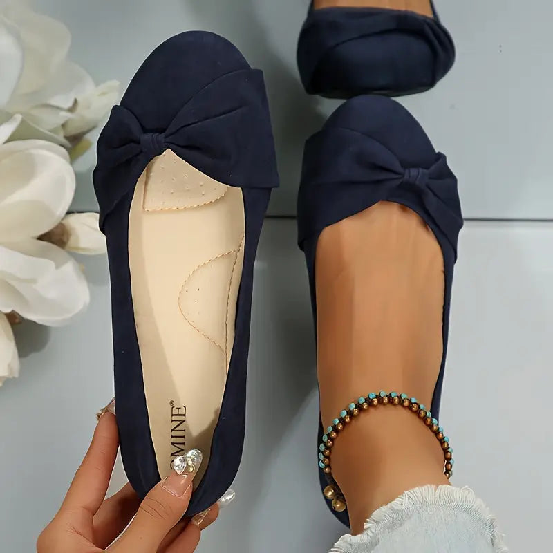 Butterfly Bow Flat Shoes for Women