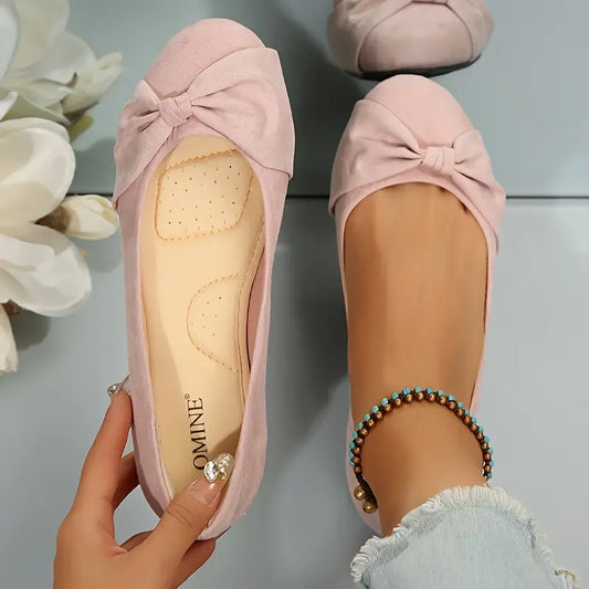 Butterfly Bow Flat Shoes for Women