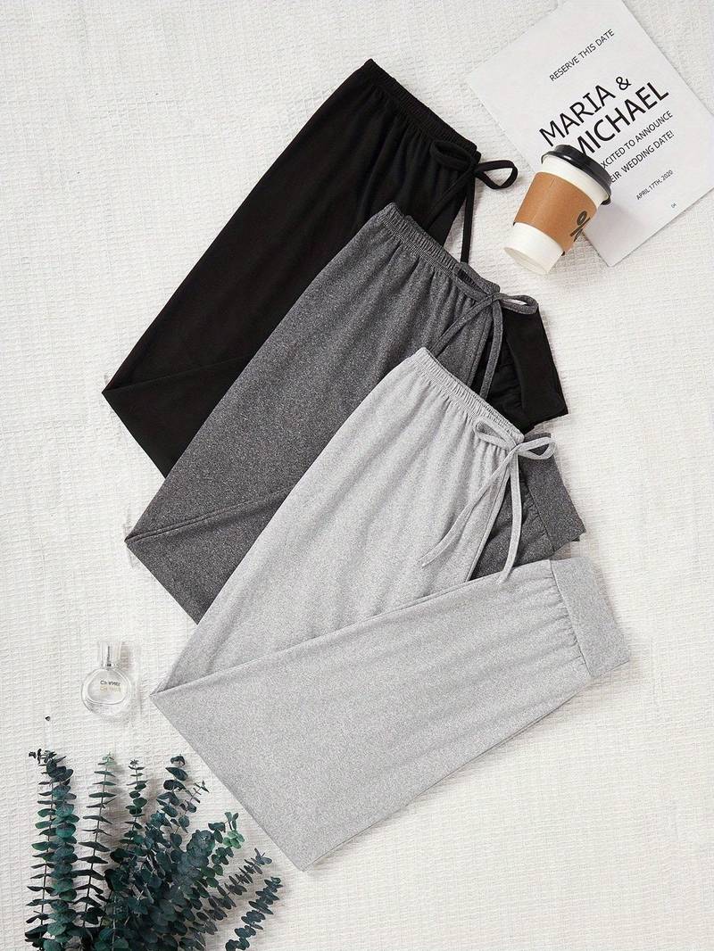 Women’s Casual Drawstring Comfort Joggers Set
