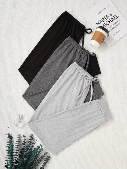 Women’s Casual Drawstring Comfort Joggers Set