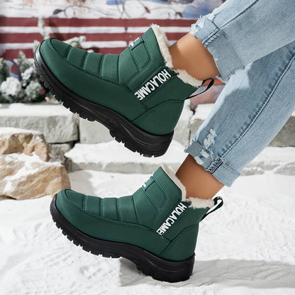 Women’s Fleece Lined Mid Calf Winter Boots