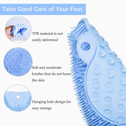 Foot Scrub & Massage Shower Mat