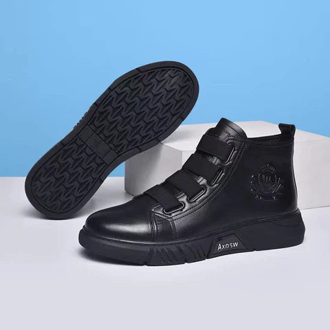 Casual British Black Boots