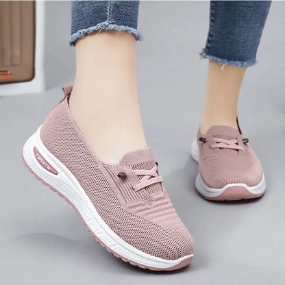 Women's Casual Walking Trainers With Shallow Mouth