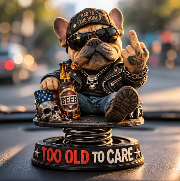 Spring Loaded Dashboard Bobblehead Figure