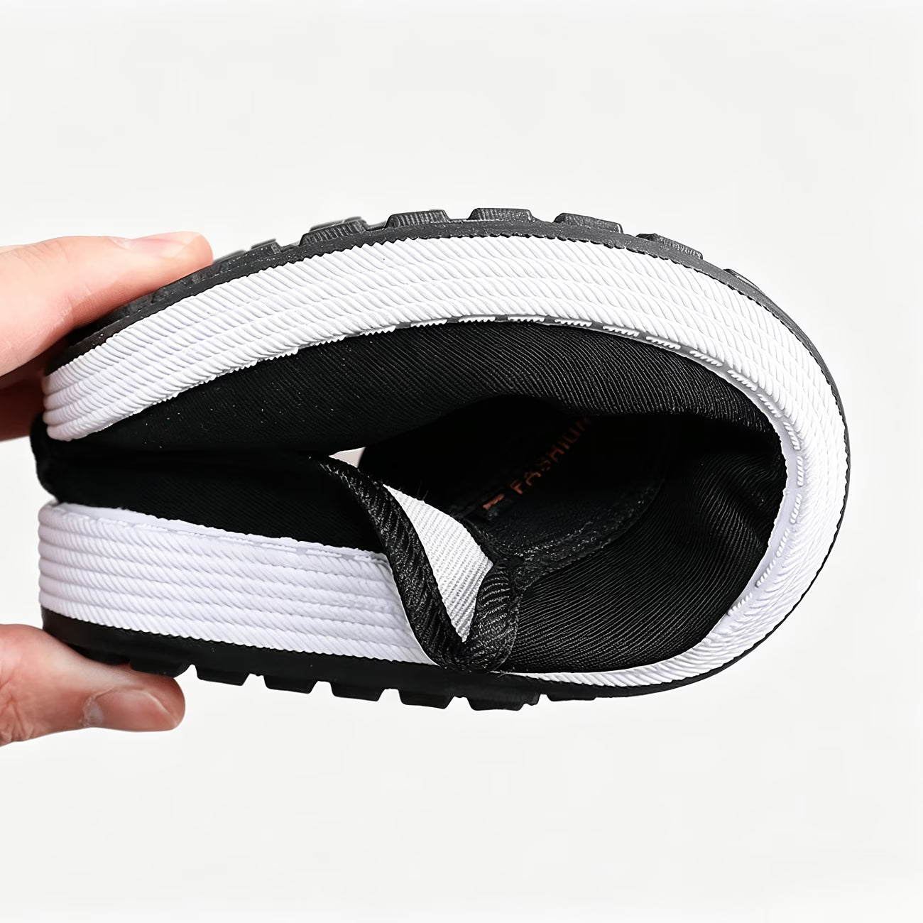 Men's Wide Toe Casual Mule Slides