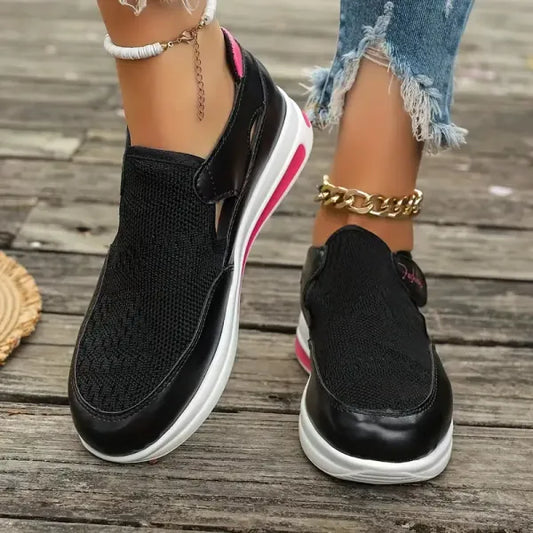 Women's Comfortable Knit Support Sneakers